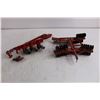 Image 2 : (2) Die Cast Farm Toy Disc Plows (One Labeled Case International 5100)