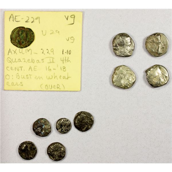 ANCIENT ARABIA: SABAEAN: LOT of 10 coins