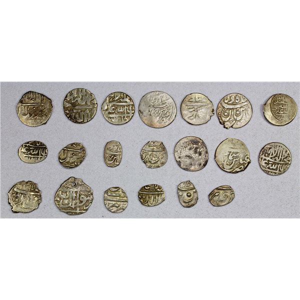 IRAN: SAFAVID: LOT of 20 silver coins