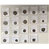 Image 1 : ANCIENT INDIA: KUSHAN: LOT of 19 late Kushan copper coins