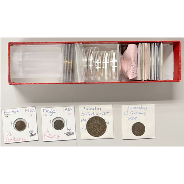 EUROPE: LOT of 48 coins