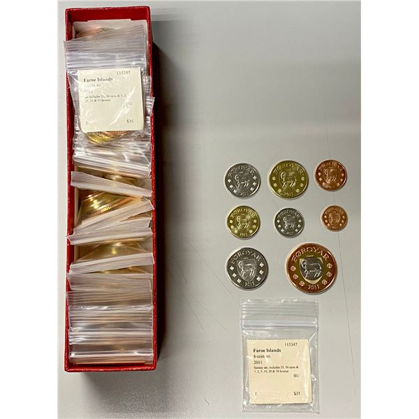 FAROE ISLANDS: LOT of 20 sets