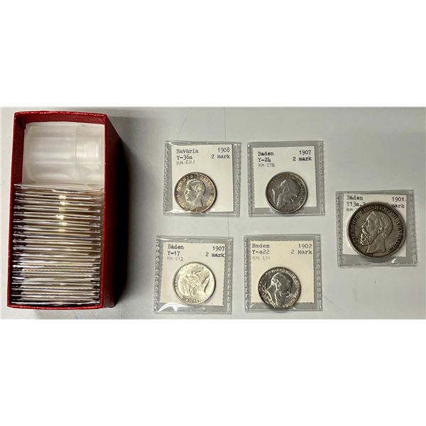 GERMAN STATES: LOT of 24 coins