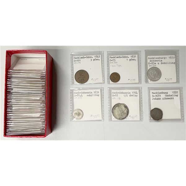 GERMAN STATES: LOT of 38 coins