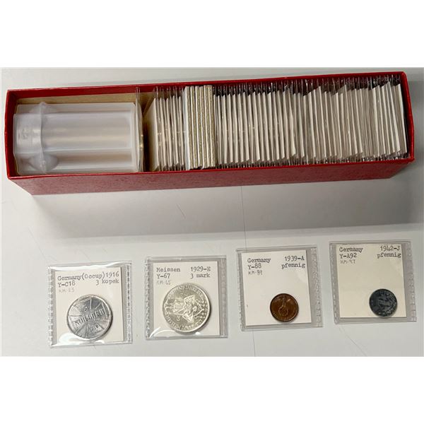 GERMANY: LOT of 55 coins