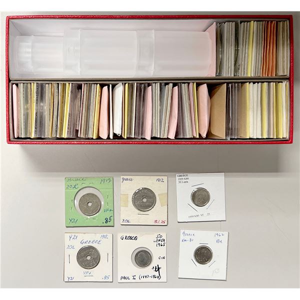 GREECE: LOT of 179 coins