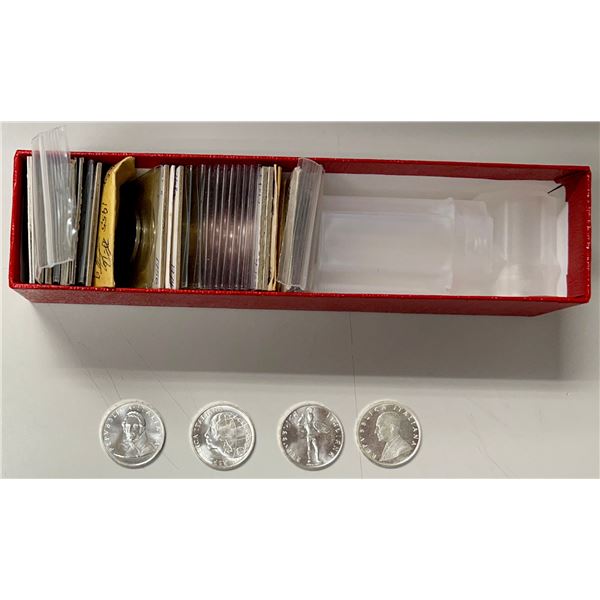 ITALY: LOT of 53 coins and medals