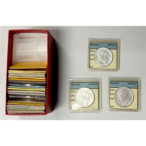 ROMANIA: LOT of 26 coins