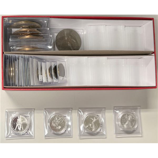 SPAIN: LOT of 43 coins and medals