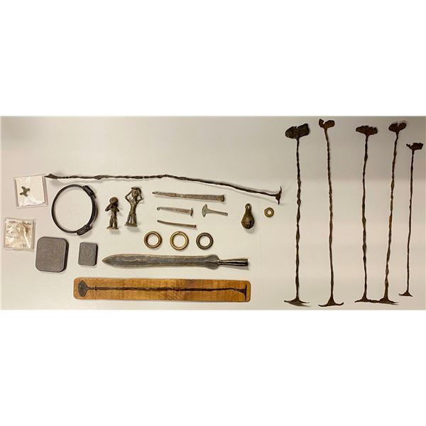 AFRICA: LOT of 24 diverse items