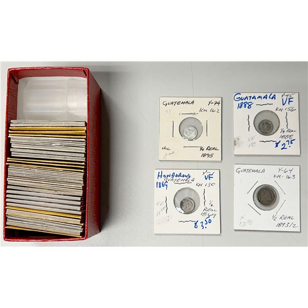 GUATEMALA: LOT of 36 coins