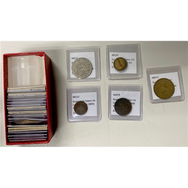 LATIN AMERICA: LOT of 27 tokens