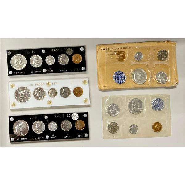 UNITED STATES:  LOT of 5 sets