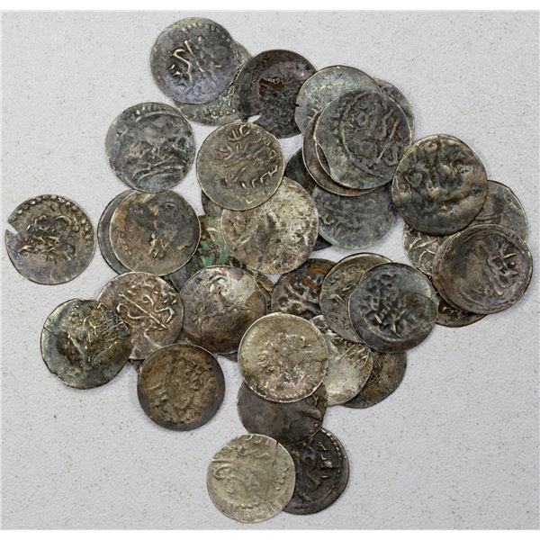 EGYPT: LOT of 46 silver paras