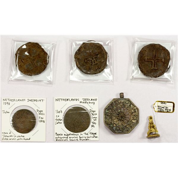 MALAYSIA: MALAY STATES: LOT of 7 items