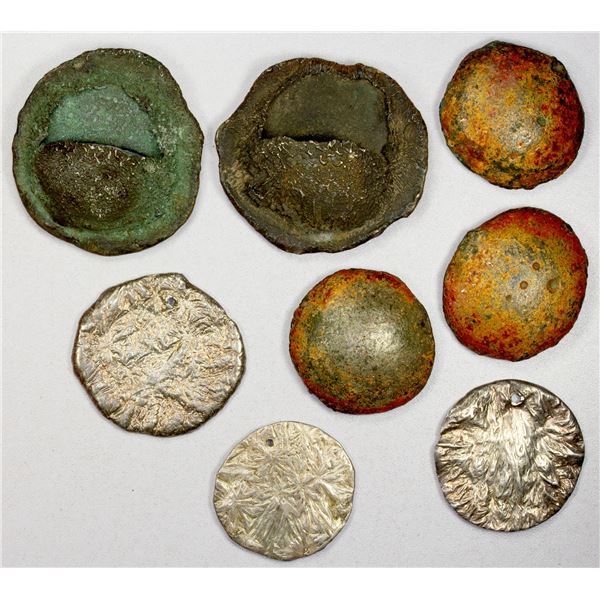 THAILAND: THAI KINGDOMS: LOT of 8 ingots