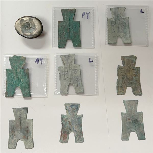 CHINA: LOT of 9 pieces