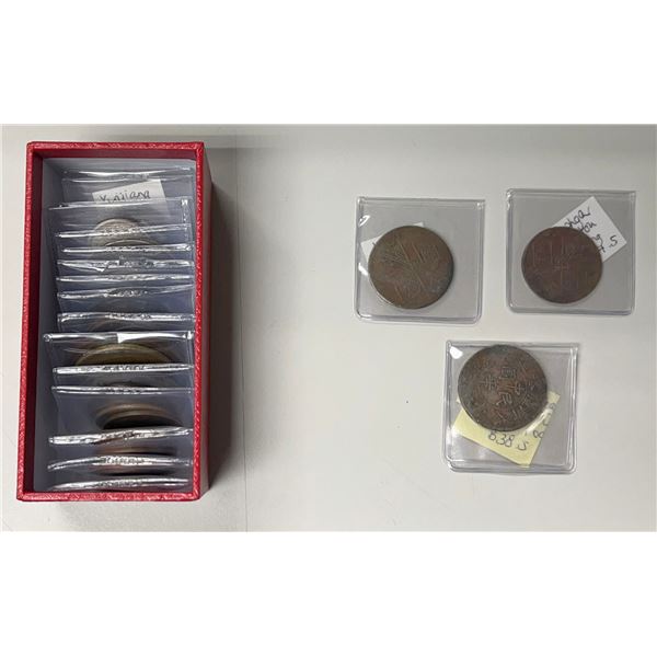 CHINA: LOT of 36 coins