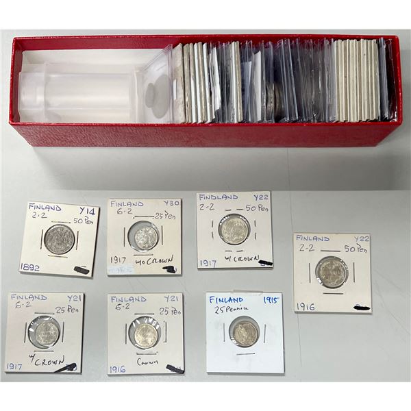 WORLDWIDE: LOT of 69 coins