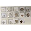 Image 1 : WORLDWIDE: LOT of 14 coins