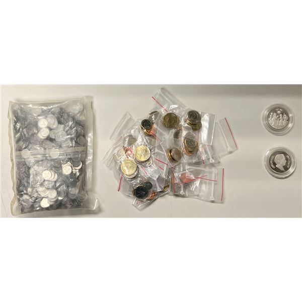 WORLDWIDE: LOT of 1,137 coins