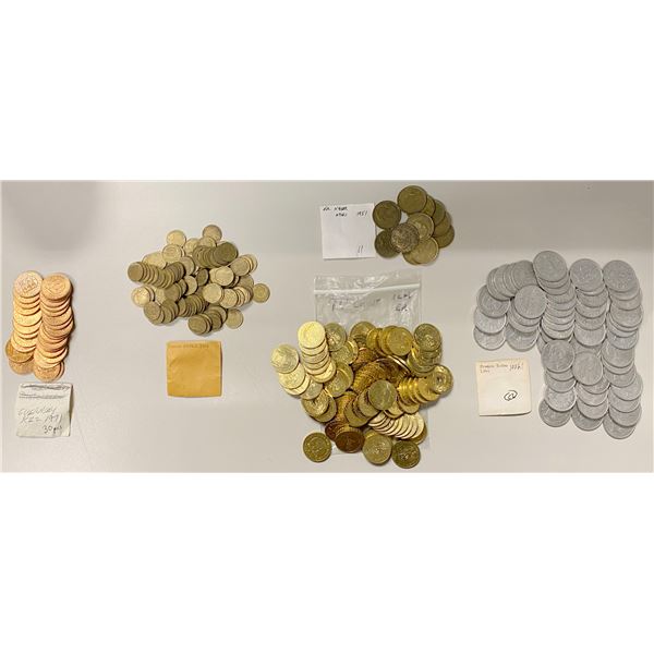 WORLDWIDE: LOT of 304 coins