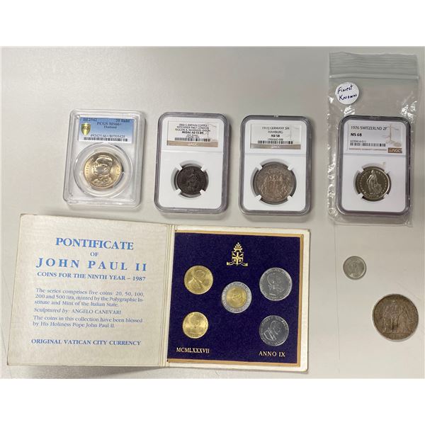 WORLDWIDE: LOT of 7 items