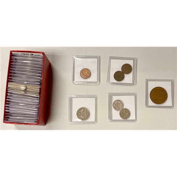 WORLDWIDE: LOT of 42 coins