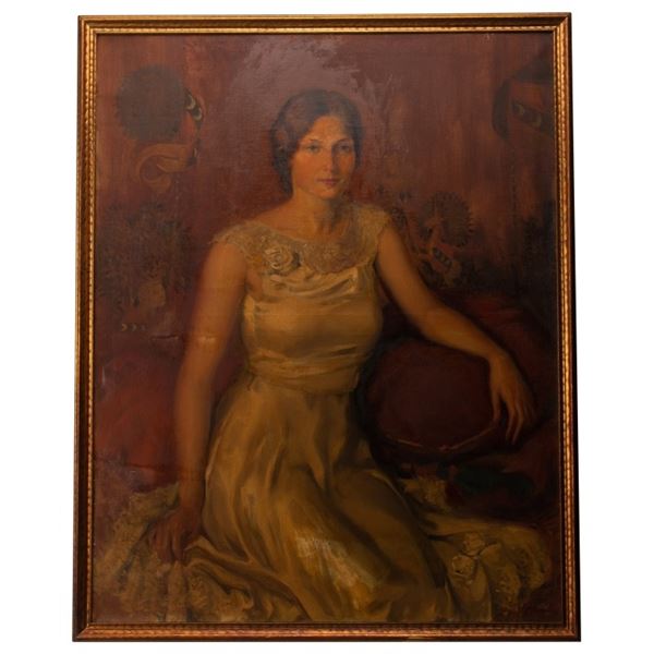Vital Raoul Barre - Portrait of a Woman