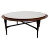 Image 5 : Signed Mid Century Teak & White Laminate Low Table