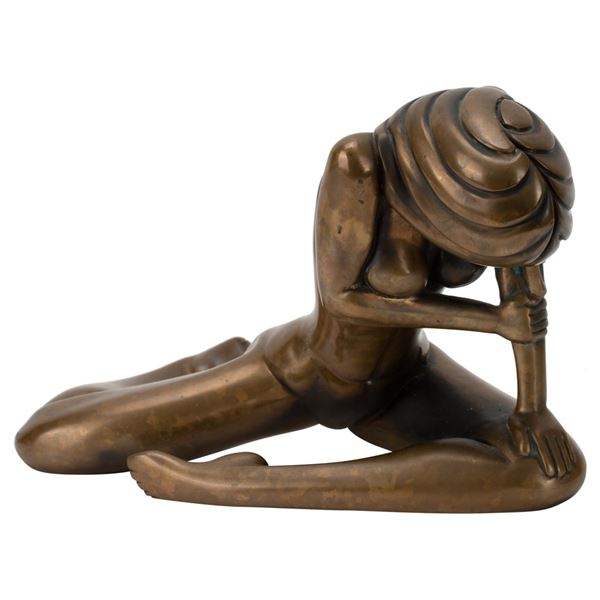 Tom Bennett - Bronze Nude Sculpture 'Secrets'
