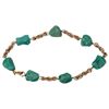Image 3 : 14K Gold Turquoise Nugget Jewelry Lot