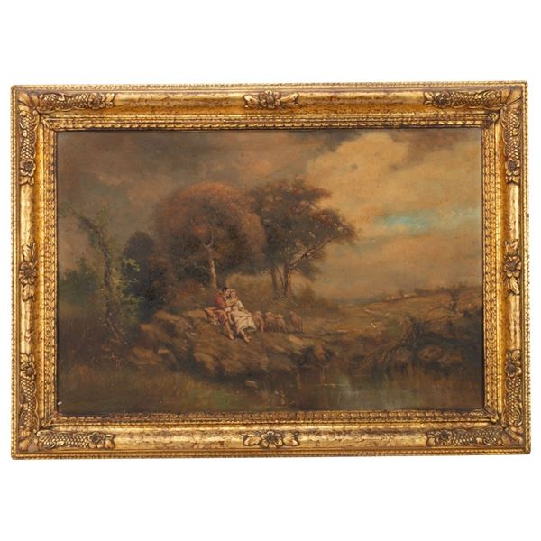 Nicholas Briganti Pastoral Scene