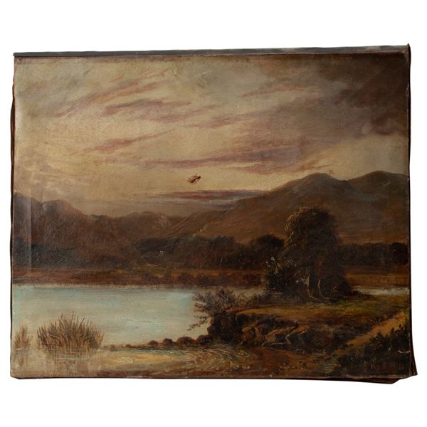 19th Century Landscape Oil Painting