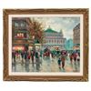 Image 1 : Andre Lenoir Paris Streetscape Painting