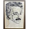 Image 7 : Hermann Struck - Signed Albert Einstein Portrait