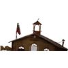 Image 5 : Signed Curtis Jere Schoolhouse Wall Sculpture