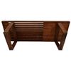 Image 7 : Mid Century George Nelson Style Wood Slat Bench