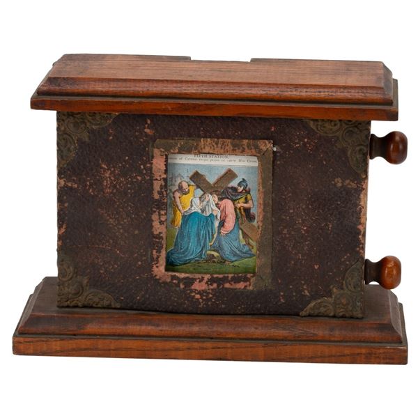 Stations of the Cross Scroll Box