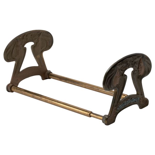 Art Nouveau Book Slide / Holder