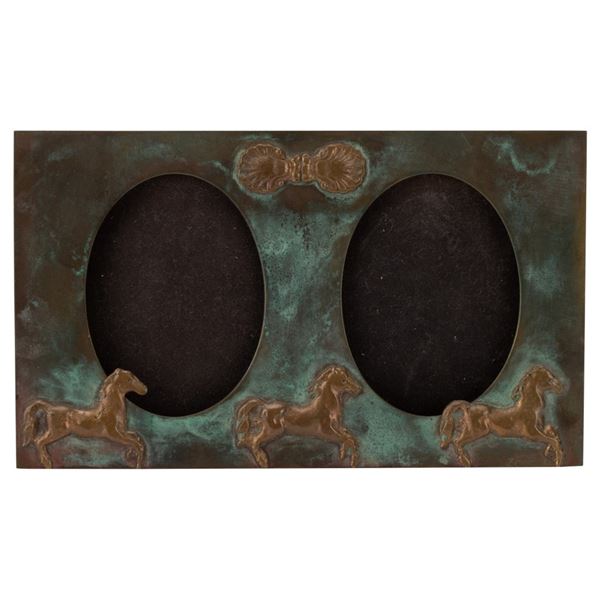 Enrique Zavala Double Picture Frame, Mexico