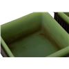 Image 5 : Pair Art Deco Chinese Jadeite Metal Planters
