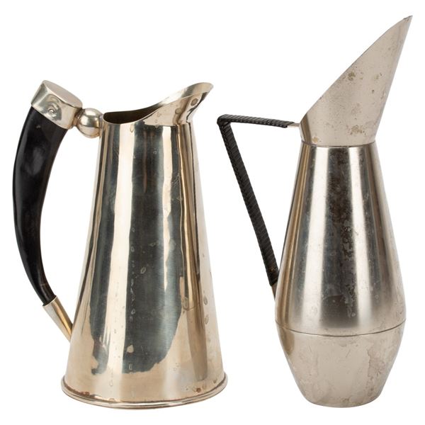 Two Mid Century Modern Pitchers