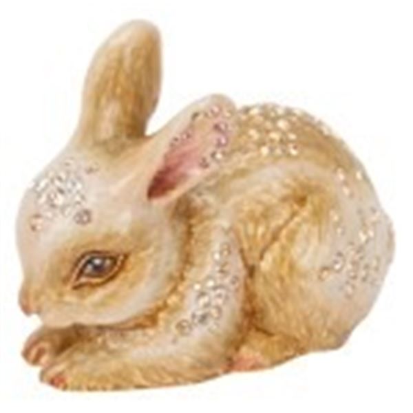 Jay Strongwater Maggie Bunny Rabbit Figurine
