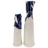 Image 3 : Ingrid Junga Clay Ceramic Abstract Vases- Pair