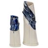 Image 4 : Ingrid Junga Clay Ceramic Abstract Vases- Pair