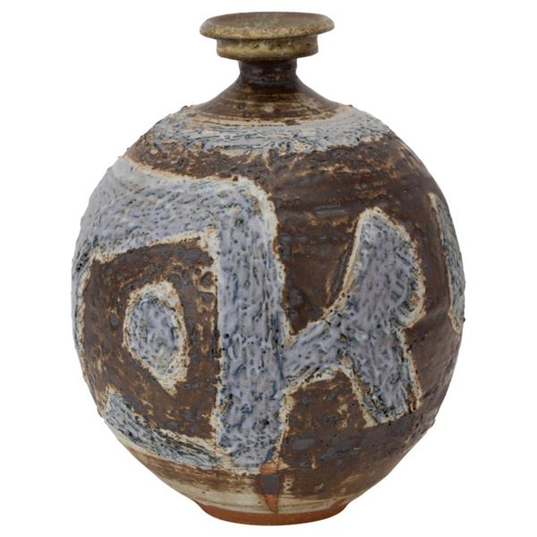 Signed Studio Art Pottery Vase