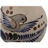 Image 6 : Mexican Tonala Handpainted Pottery Bird Vase
