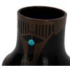 Image 4 : Mid Century Copper & Ceramic Vase