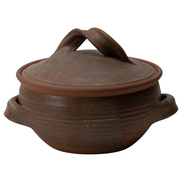 Karen Karnes Lidded Stoneware Art Pottery